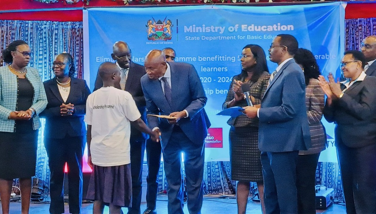 CS for Education issues Letters of Award to Elimu Scholars 2024