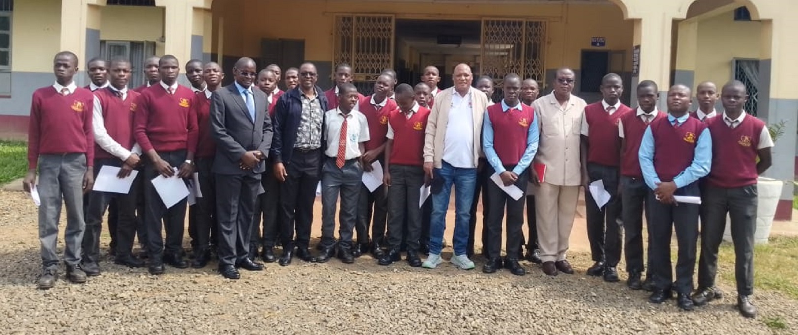 JKF Chair & Board Members Elimu Scholarship Monitoring Kisumu County 2025